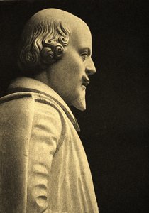 William Shakespeare Heykeli (1564-1616) (detay)